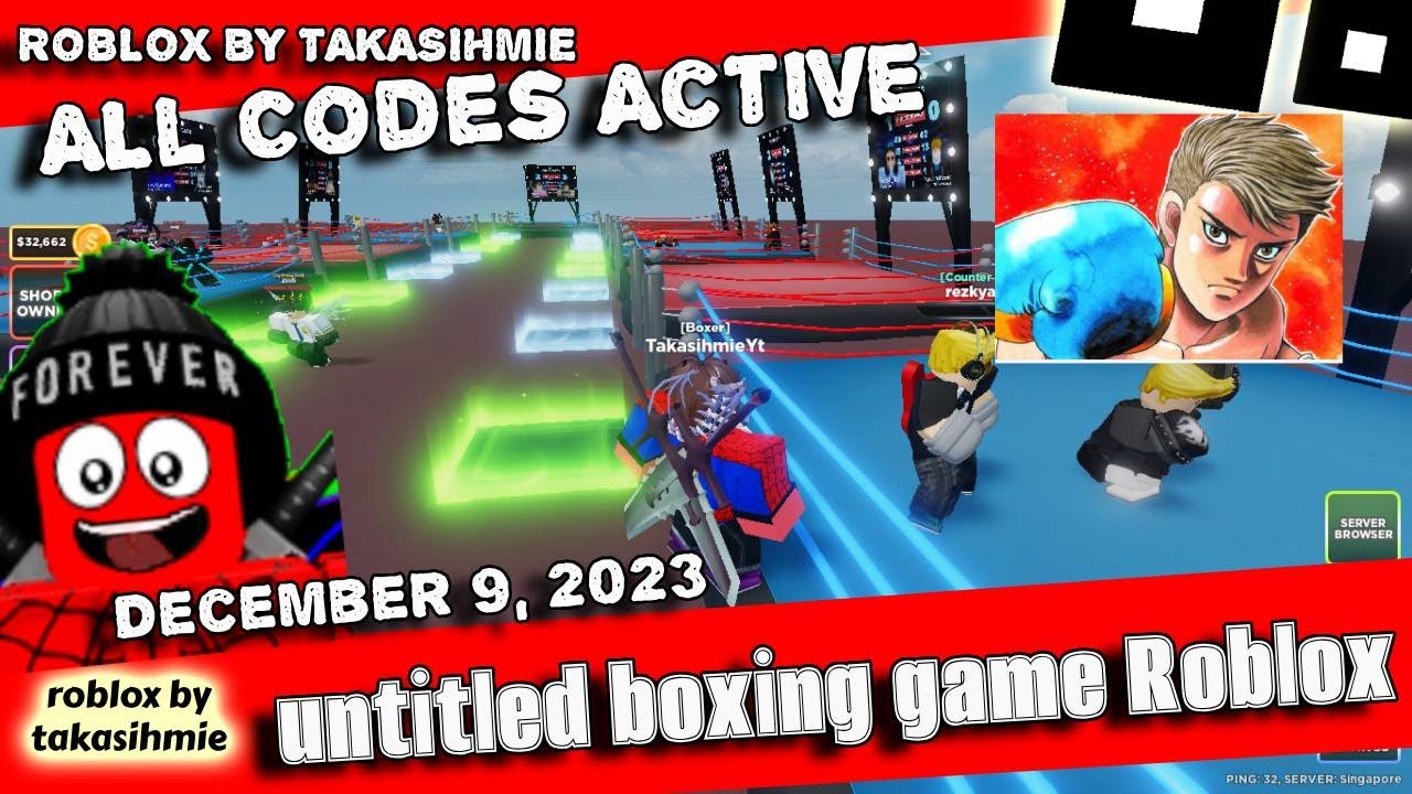 Untitled Boxing Game Codes December 2023 (MYTHIC Update)