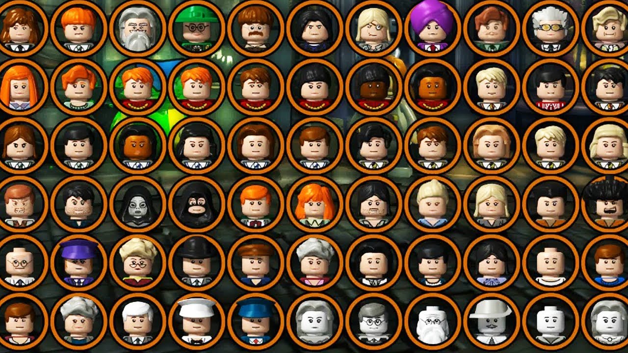 EVERY CHARACTER in LEGO Harry Potter: Years 1-4 (2010) 