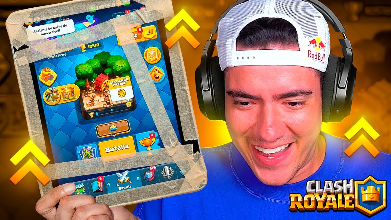 VOLVI AL CLASH ROYALE DESPUES DE ROMPER MI IPAD Y DIOSITO ME BENDIJO - TheDonato Live