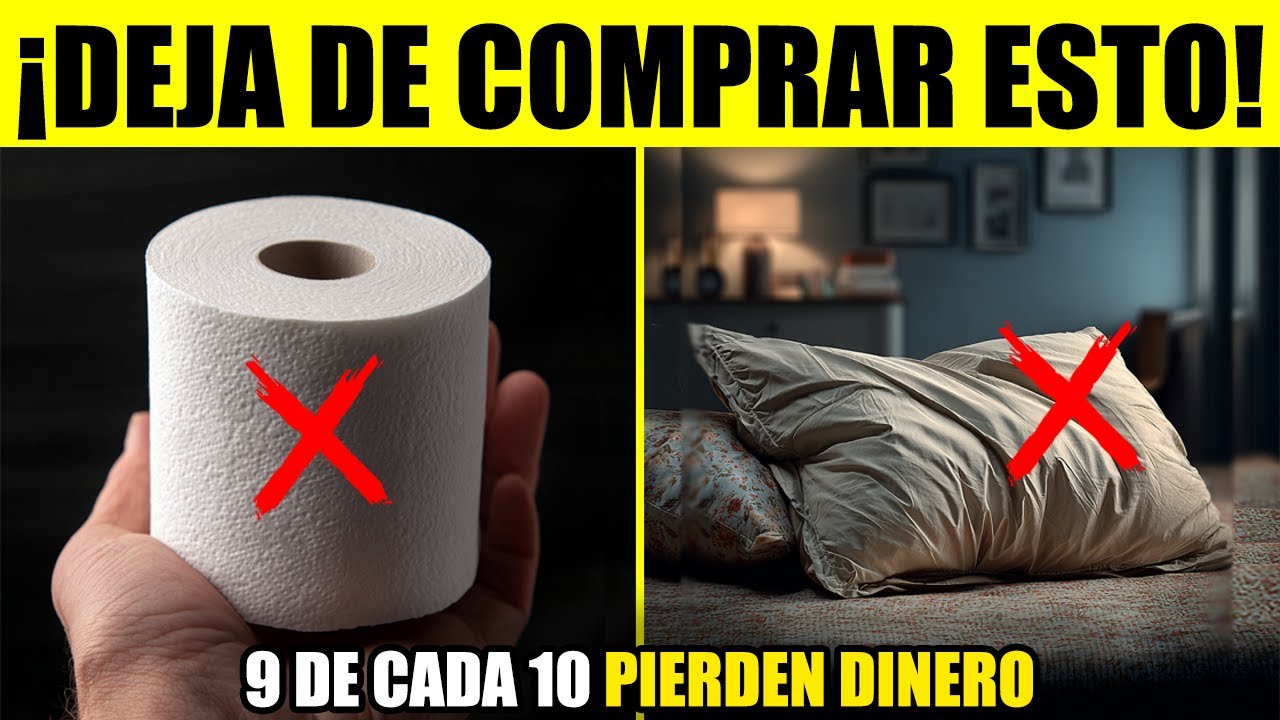 10 ARTÍCULOS COMUNES que te hacen PERDER DINERO ! (Ni siquiera lo notas) - Minimalismo