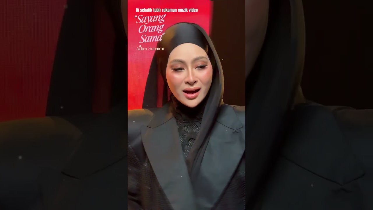 Di sebalik tabir rakaman muzik video "Sayang Orang Sama" @adira.suhaimi . Nantikan !!!
