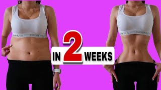 Only 10 minutes a day... STANDING ABS Workout (no jumping) Lose Your Fupa and Love Handles in 1 Week