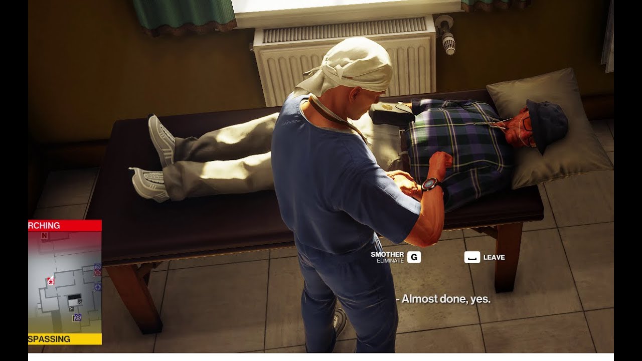 Let's ELiminate Janus as a Nurse  - HITMAN 2 Another Life