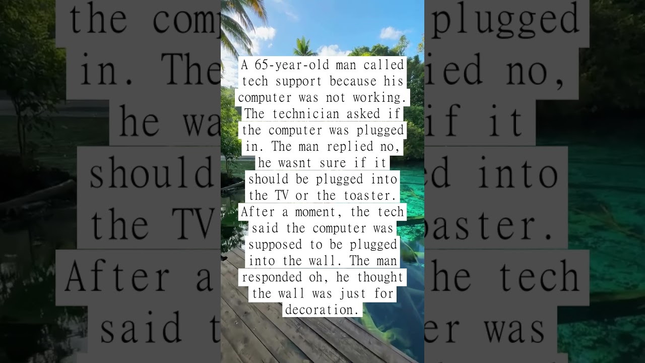 The Senior Tech Support Struggle 