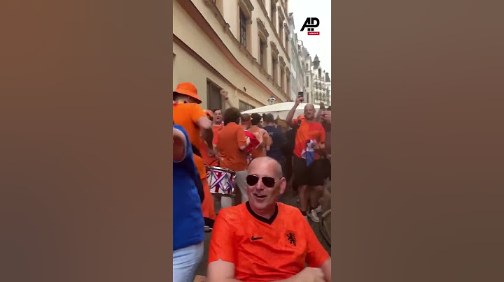 Sea of orange in Leipzig as Dutch fans rally for the Netherlands as they take on France #dutch