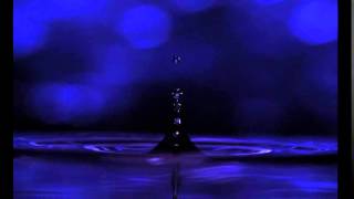 Футаж Капля воды - A drop of water