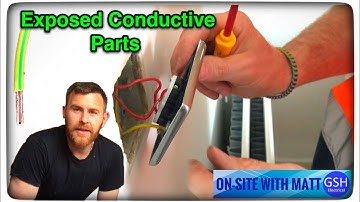How to Earth Exposed Conductive Parts (Metal Switches) On Site With Electrician Matt Best Practice
