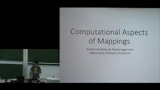 IGS'16 Summer School: Computational Aspects of Mappings