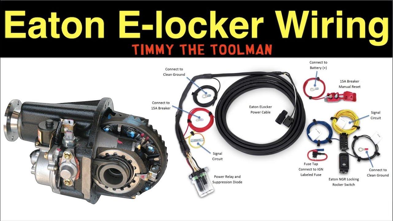 Eaton (Harrop) E-Locker Wiring How-To - YouTube