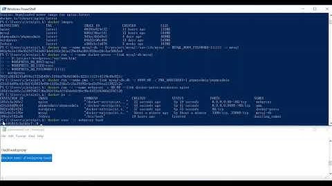 ลง Wordpress บน Docker บน Windows