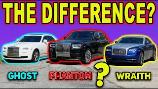 Whats The Difference Between Rolls Royce Ghost Phantom And Wraith?
