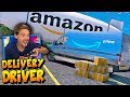 GTA 5 REAL LIFE MOD Delivery Driver for Amazon Prime  # ...