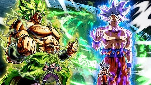 Broly DBS V2 OP(New) VS Goku MUI OP in Jump Force Mugen