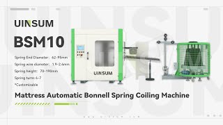 Mattress  Automatic Bonnell  Spring Coiling Machine for Hotel/Home Mattress Making Profile