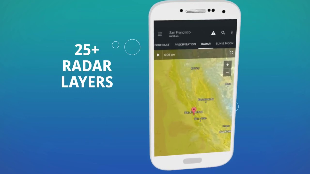 1Weather Motion Graphics app 2020