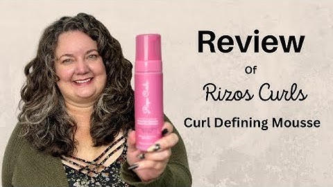 Rizos Curls Curl Defining Mousse Review!