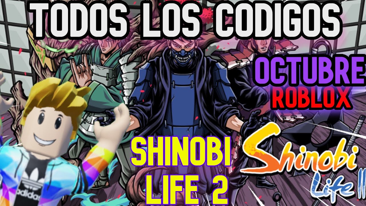 TODOS los CÓDIGOS de 🔥 SHINOBI LIFE 2 🔥 activos / AGOSTO 2023 ROBLOX  /Shido Life 2 /UPDATE/ TilloASR 
