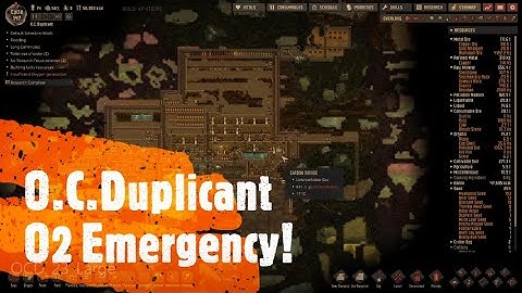 RIME: O.C.Duplicant challenge : Part 23 - o2 Emergency! (Oxygen Not Included)