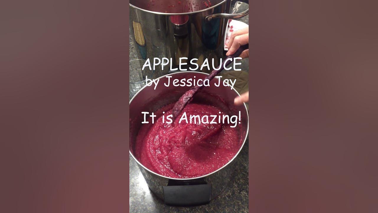 How to Make Applesauce: from crab apples or regular apples - YouTube