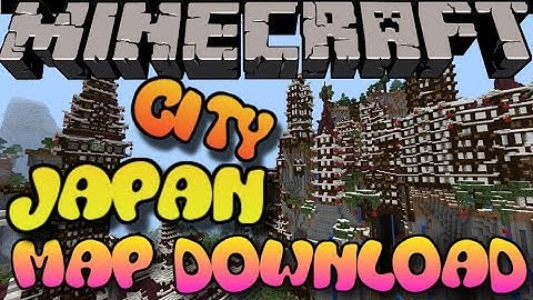 Minecraft: Xbox 360/One/PS3/PS4/Pocket Edition/Wii U City Map W/Download