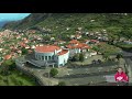 Machico  ilha da madeira drone view