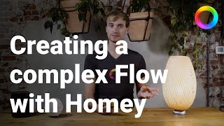 Creating a complex Flow with Homey screenshot 4