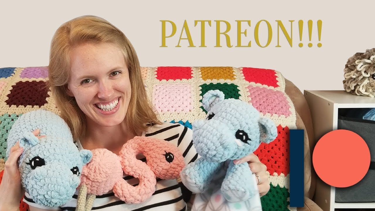Monthly Amigurumi Patterns! | Patreon Page | How to Use Patreon - YouTube