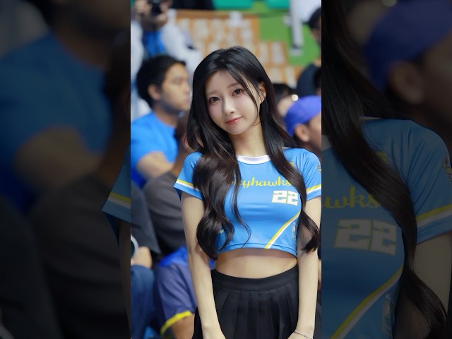 今天是中分一粒 整體給人不同的感覺😻 #啦啦隊 #一粒 #wingstars #치어리더