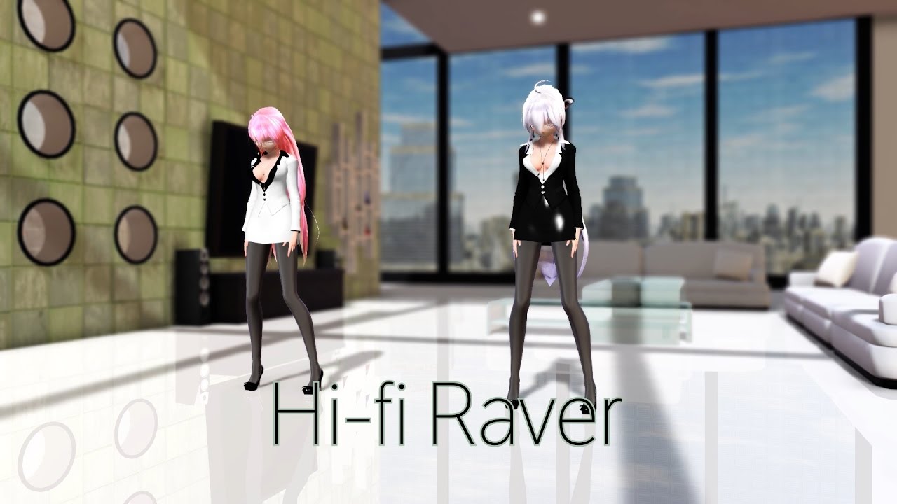MMD] Hi fi Raver : TDA Office Ver 1 + DL (HD) - YouTube