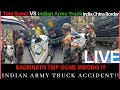 LIVE !!! Accident of Indian ARMY Truck - Badrinath trip gone wrong