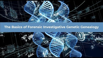 The Basics of Forensic Investigative Genetic Genealogy