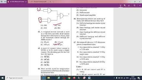 KSET 2023 Preparation || Electronics Physical science previous year questions