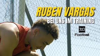 Ruben Vargas Individualtraining - Vorbereitung Für Die Bundesliga 2023
