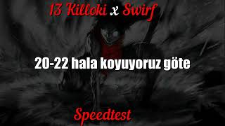 13 Killoki x Swirf - Speedtest (Sözleri) Resimi