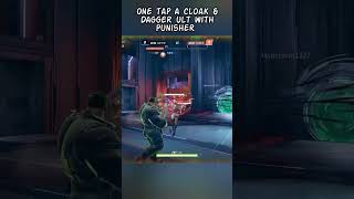 one tapping the cloak and Dagger ult with punisher #marvel #marvelrivals #punisher #highlights