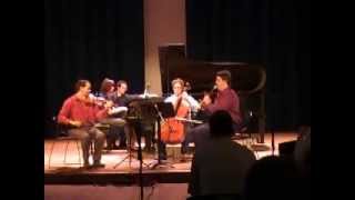 Wild Horses for violin clarinet cello and piano