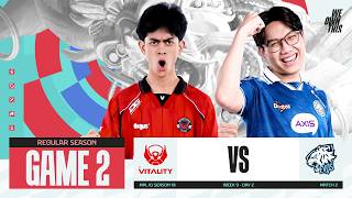 BTR vs EVOS | Regular Season Week 9 Day 2 | Game 2 | #MPLIDS18