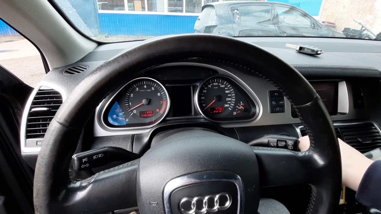 Режим домкрат ауди q7