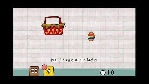 Logic Master 1 - Mind Twist Level 180 Solution | Put the egg in the basket