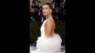 Hailey Bieber solo stunning at Met Gala 2022 #haileybieber #metgala #metgalagacha2022