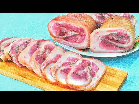 Мясной рулет из рульки//Лучше чем в магазине.