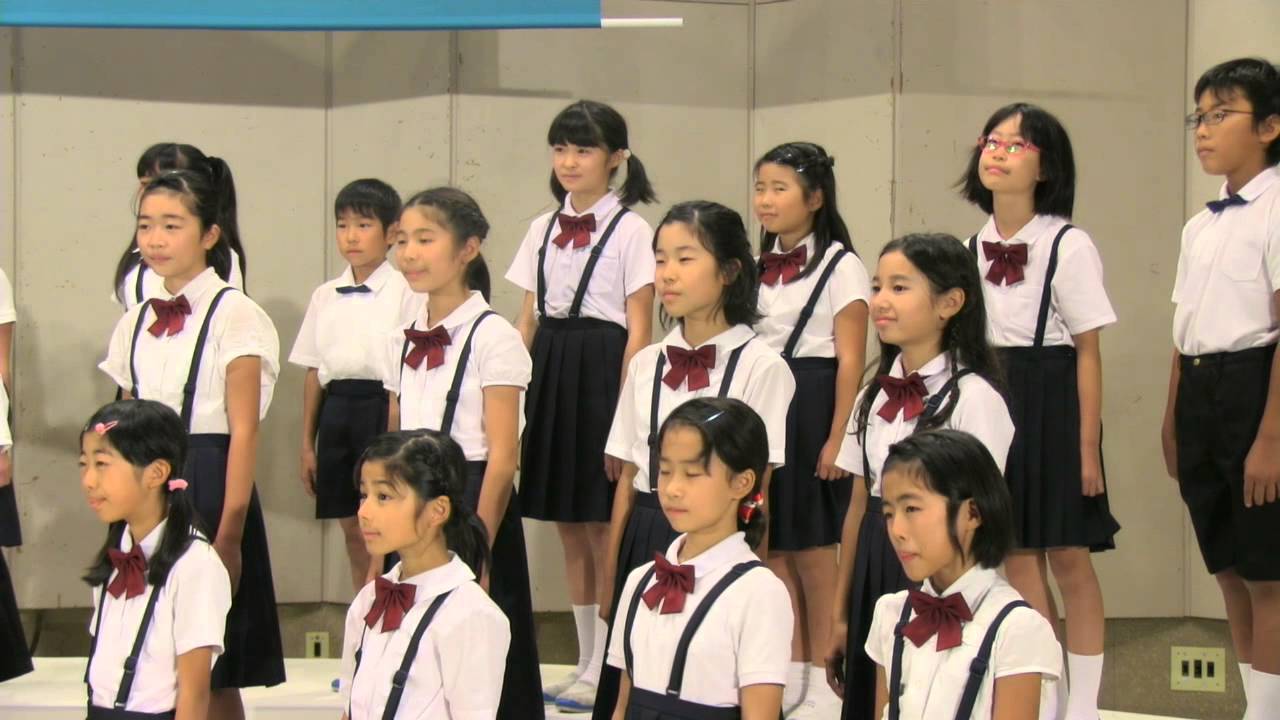 稲沢市立稲沢東小学校 少年少女のための合唱組曲「虹がなければ」から