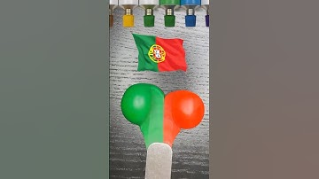 What color do mixed flags make?? (Part 5) #stateflags #colormixing #guessthecolor #oddlysatisfying