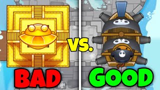 Can I Beat The *NEW* BEST LATEGAME STRATEGY Using The Boat? (Bloons TD Battles)