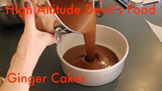 Ginger cakes episode 1: devil's food altering a recipe for high
altitude (over 7000ft) 7000ft+ rules alterations 1. reduce leavening:
each teaspoon, ...