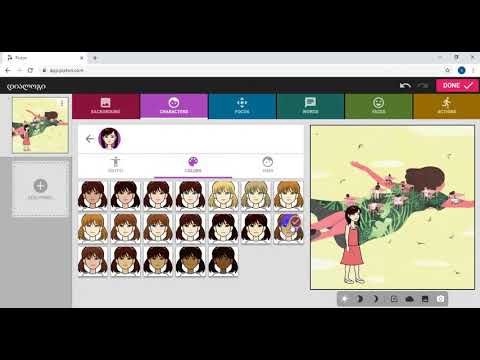 კომიქსის შექმნა