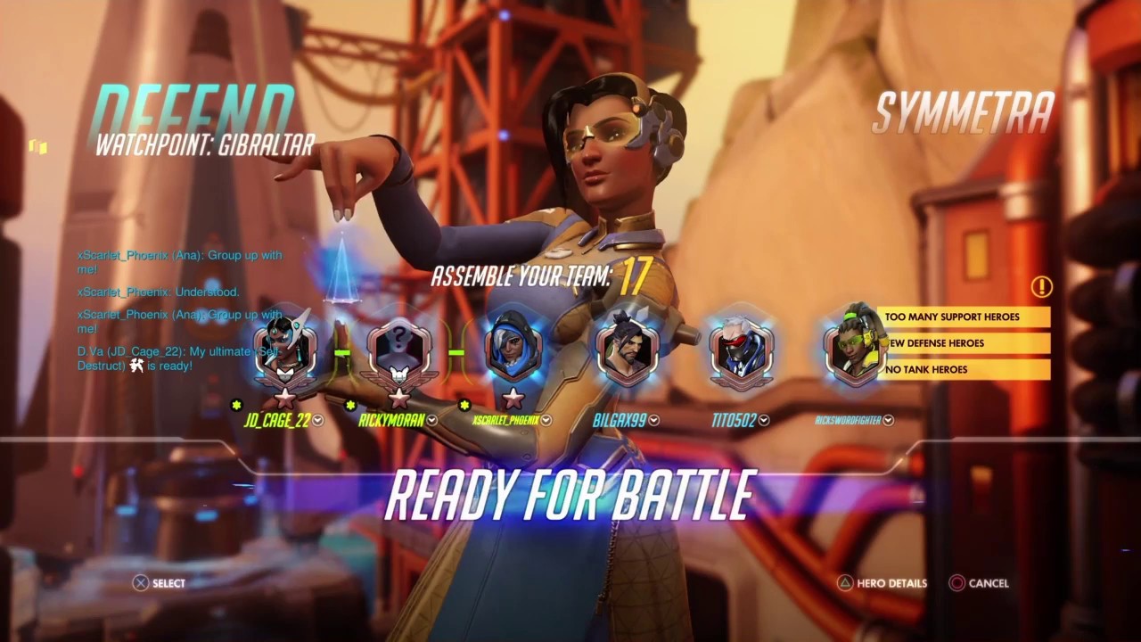 Overwatch: Competitive with D.VA & Symmetra| Feat. Dark_Star_77 & xScarlet_Phoniex