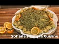Famous Afghan Zamarud Palow Spinach With Rice And Chicken Breast Famous Afghan Zamarud Palow Spinach With Rice And Chicken Breast