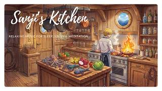 Sanji's Kitchen: Relaxing Jazz & Cooking Sounds 🥘 One Piece Ambience (ASMR) | Focus, Relax, Dream screenshot 2