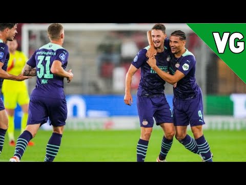 Boscagli geweldige goal in de kruising vs AZ